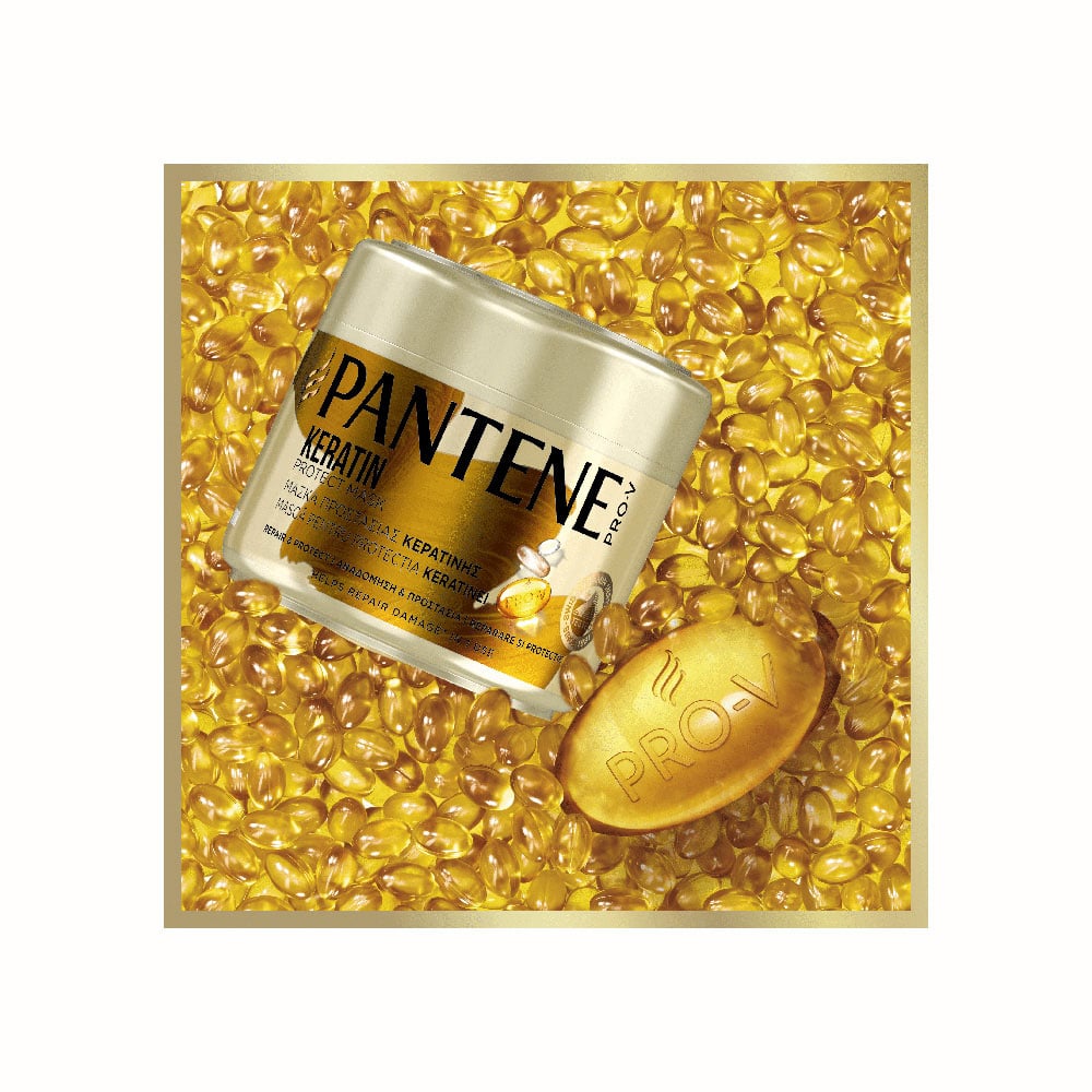 PANTENE - PRO-V KERATIN PROTECT Μάσκα Προστασίας Κερατίνης - 300ml
